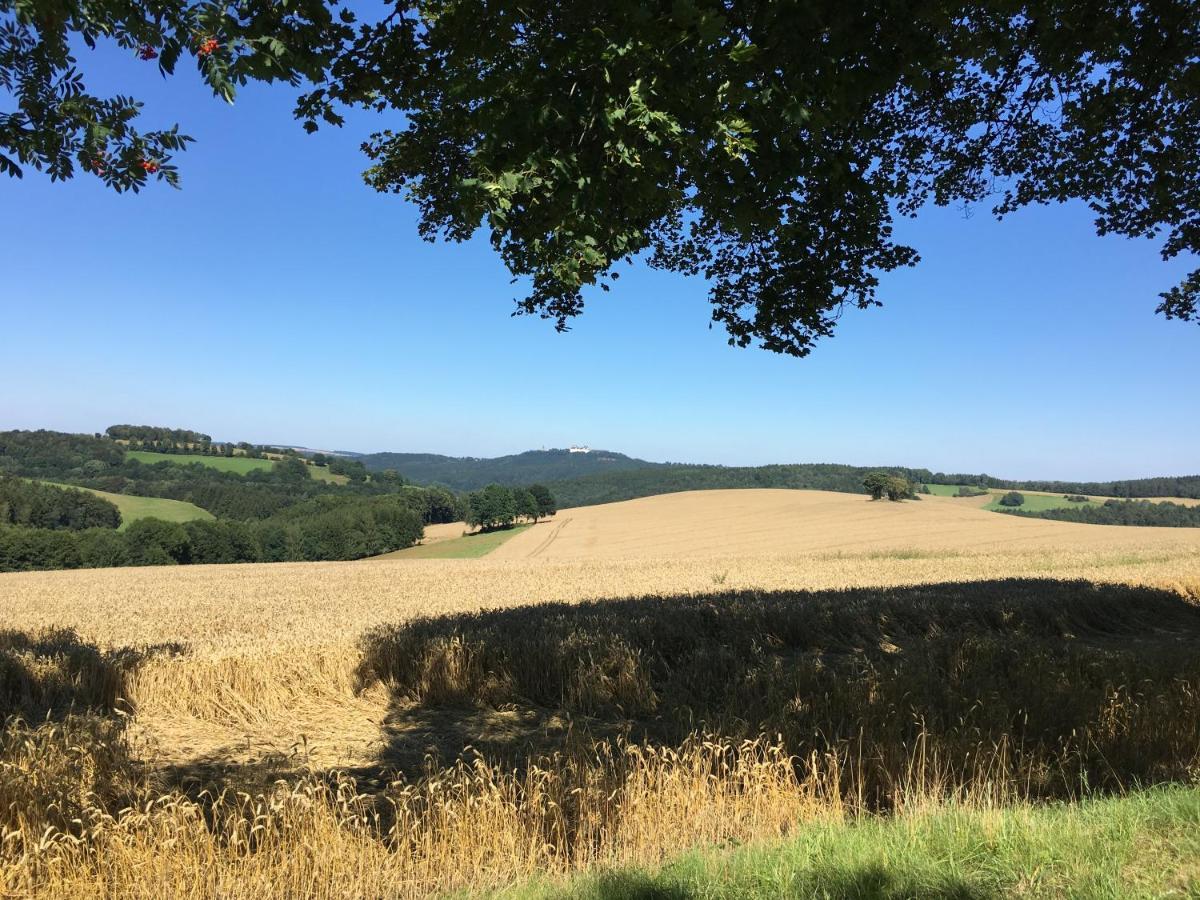 Ferienwohnungen Am Feldrain - Gornau Im Erzgebirge Zschopau Buitenkant foto